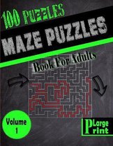 Maze Puzzle Book for Adults