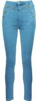 Button Jeans Blauw