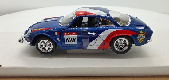 Renault Alpine A110 1600S (Bleu) 1/18 Bburago - Maquette voiture - Maquette  miniature