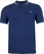 Fred Perry Poloshirt - Mannen - Donker blauw/Blauw