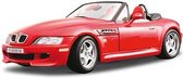 1996 BMW M Roadster (Rood) (22cm) 1/18 Bburago - Modelauto - Schaalmodel - Model auto - Miniatuurautos - Miniatuur auto