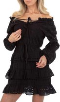 Catwalq - Jurk Rosa zwart - S/M