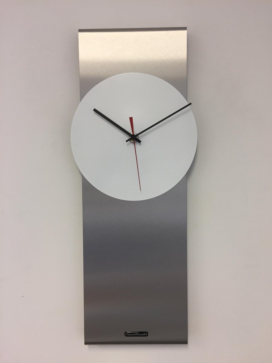 WANDKLOK JADA WHITE MODERN DUTCH DESIGN