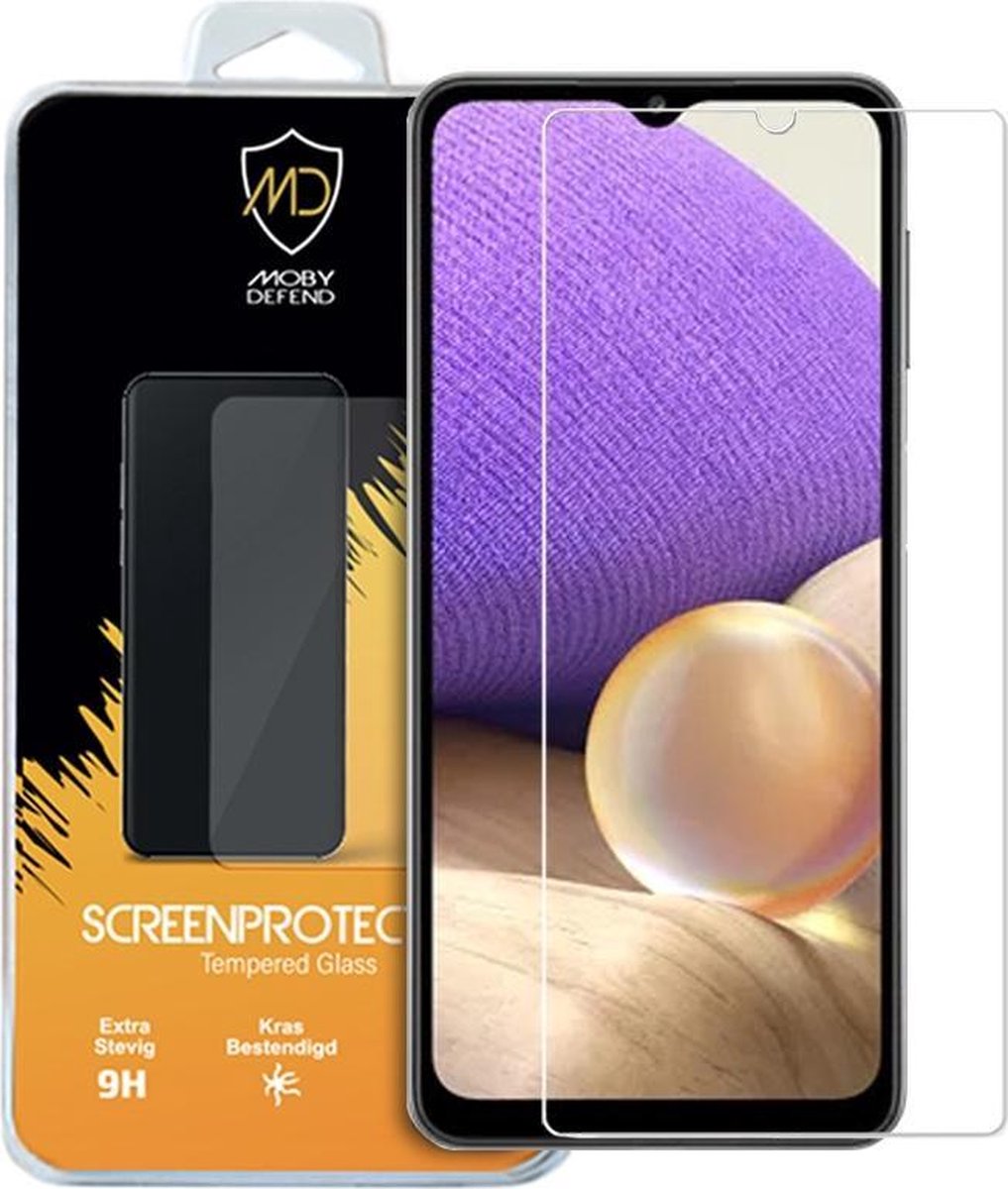 Samsung Galaxy A32 (5G) Screenprotector, MobyDefend Case