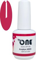 The One Pro - Gellak 15ml - kleur Avalon Paars H025