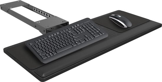 Douxe KT1 – Keyboard tray – een Ergonomisch Verstelbare Keyboard tray –  Ruimtebesparend | bol.com