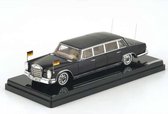 Mercedes-Benz 600 Pullman State Limousine 1963 1-43 Zwart True Scale Miniatures