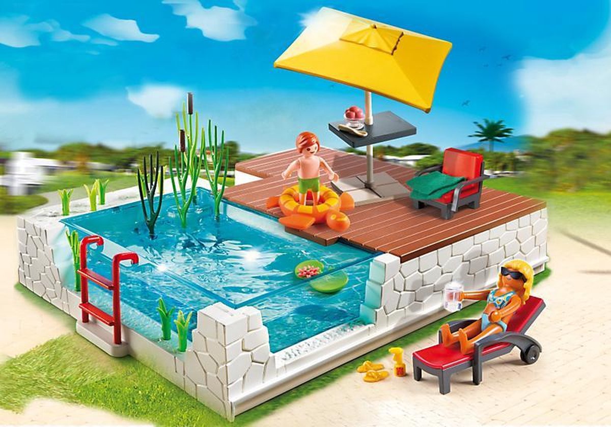 Zwembad met terras / Piscine avec terrasse — afbeelding 3