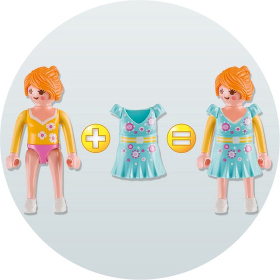 Figurine Playmobil City Girl Avec Lunettes Et Sac à Main - Série Mystère - Neuf