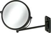 Geesa Mirror Scheerspiegel - 1 arm - 3x vergrotend -ø 200 mm - Zwart