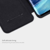 Hoesje geschikt voor Xiaomi Mi 11 Pro - Qin Leather Case - Flip Cover - Zwart
