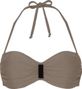 Sapph 14S Brigitte Bandeau Bikini Dames Taupe Grey-90C