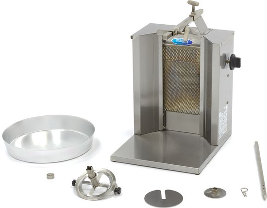 Shoarma Grill - 1 Brander - 10 Kg Vlees - Gas — afbeelding 4