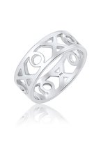 Elli Ringen XOXO wording geo trend blogger 925 zilver