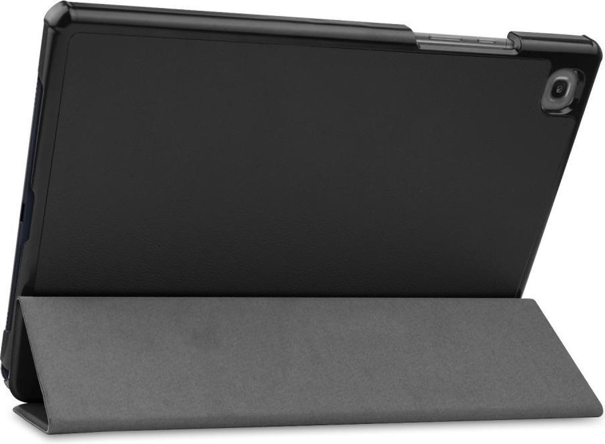 Just in Case tablet Hoes geschikt voor Samsung Galaxy Tab A7 - TriFold Bookcase - Zwart
