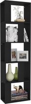 schappenkast zwart - kamerscherm - kast - boekenkast - opbergkast - stellingkast - vakkenkast - rek - industrieel - modern - L&B luxurys