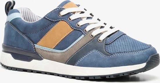 Blue Box heren sneakers - Blauw - Maat 43 - Extra comfort - Memory Foam |  bol.com