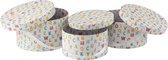 J-Line Set Van 3 Dozen Rond Letter Papier Mix