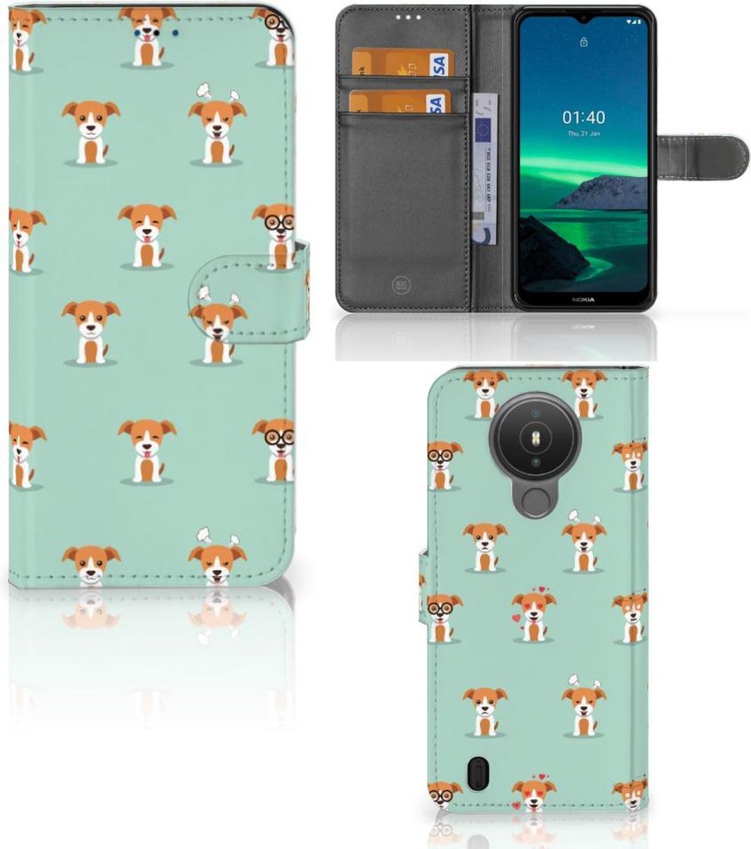 Étui Portefeuille Rabattable Pour Nokia 1.4 – Similicuir, Style Livre, Résistant Aux Chocs, Neuf