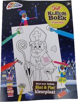 Kleurboek Sinterklaas - 24 kleurplaten - sint / sintkleurboek