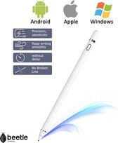 Active Stylus Pen - Oplaadbare dual touch pen voor tablet en telefoon - Wit