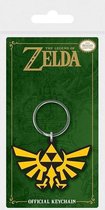 Sleutelhanger - Zelda: Triforce - rubber - metalen ring