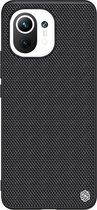 Nillkin - Hoesje geschikt voor Xiaomi Mi 11 - Textured Case - Back Cover - Zwart