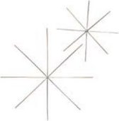 Brass Star, 2pcs – 11cm
