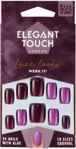 Elegant Touch Werk It Nails - Kunstnagels - Nagels - Press on nails - Plaknagels - Nepnagels - 24 stuks - Beste Kwaliteit