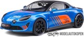 Renault Alpine A110 Cup #36 (Blauw) (30 cm) 1/18 Solido - Modelauto - Schaalmodel - Model auto - Miniatuurautos - Miniatuur auto