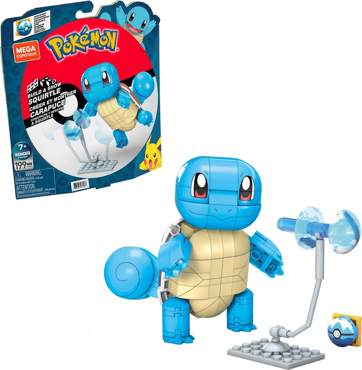 Mega Construx - Squirtle Pokémon om te 