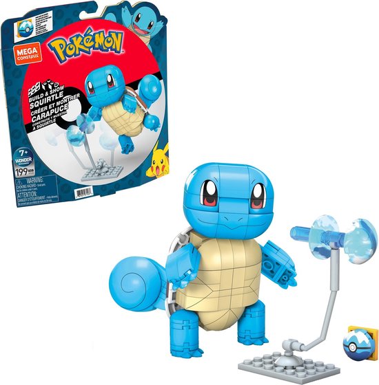 Mega Construx Zbuduj i wyeksponuj Pokémona - Pikachu GKY95 (0887961852233) * Cen