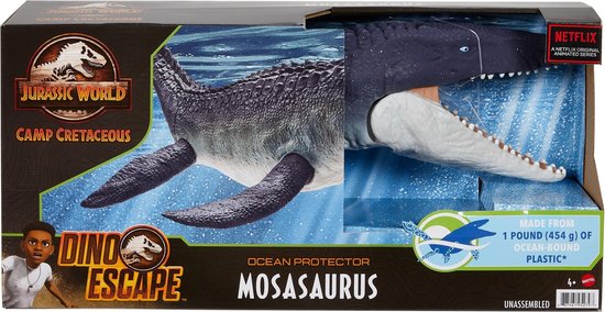 Jurassic World -  Ocean Protector Mosasaurus Figure - Mattel