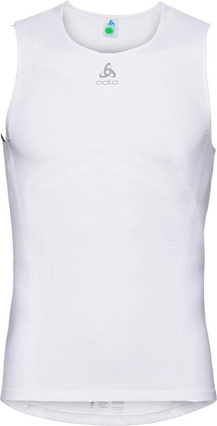 Odlo Breathe Maillot de cyclisme Mouwloos Homme blanc Taille S