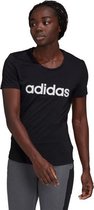 Adidas Design 2 Move Logo Sportshirt Zwart Dames - Maat M