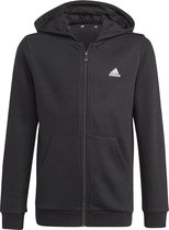 adidas Essentials Full-Zip Hoodie Jr GN4020, Kinderen, Zwart, bloezen, maat: 164 EU