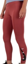 Nike Nike Swoosh Run Tight Sportlegging - Maat XS  - Vrouwen - rood - zwart - wit