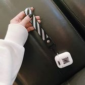 Airpods Hoesje Off White Design Wit