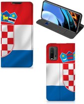 Leuk Hoesje Xiaomi Poco M3 | Redmi 9T Smart Cover Kroatische Vlag