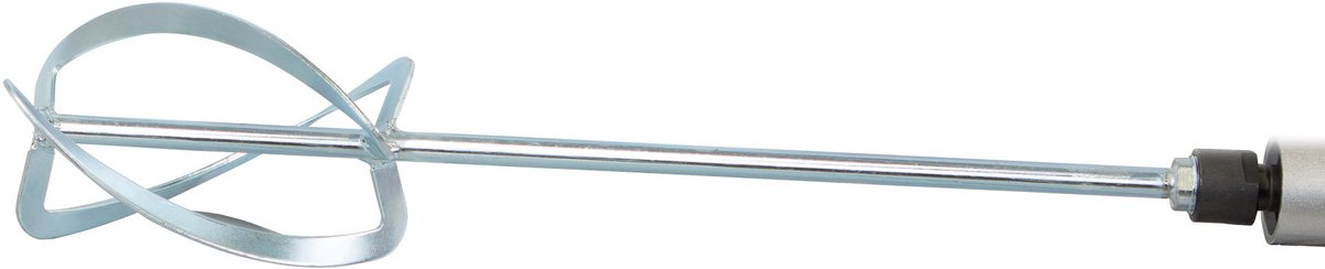 Scheppach Beton- en Verfmixer PM1800 - 1800W - Verfmenger en cementmenger met dubbele gardes - Variabele snelheid tot 790 r/min - Incl. 2 mixstaven