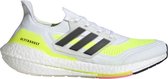 adidas Ultraboost 21 Heren - wit/geel - maat 46