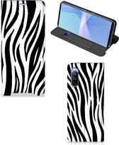 Smartphone Hoesje Sony Xperia 10 III Beschermhoesje Zebra