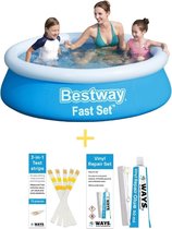 Bestway Zwembad - Fast Set - 183 x 51 cm - Inclusief Reparatiesetje & 75 Teststrips