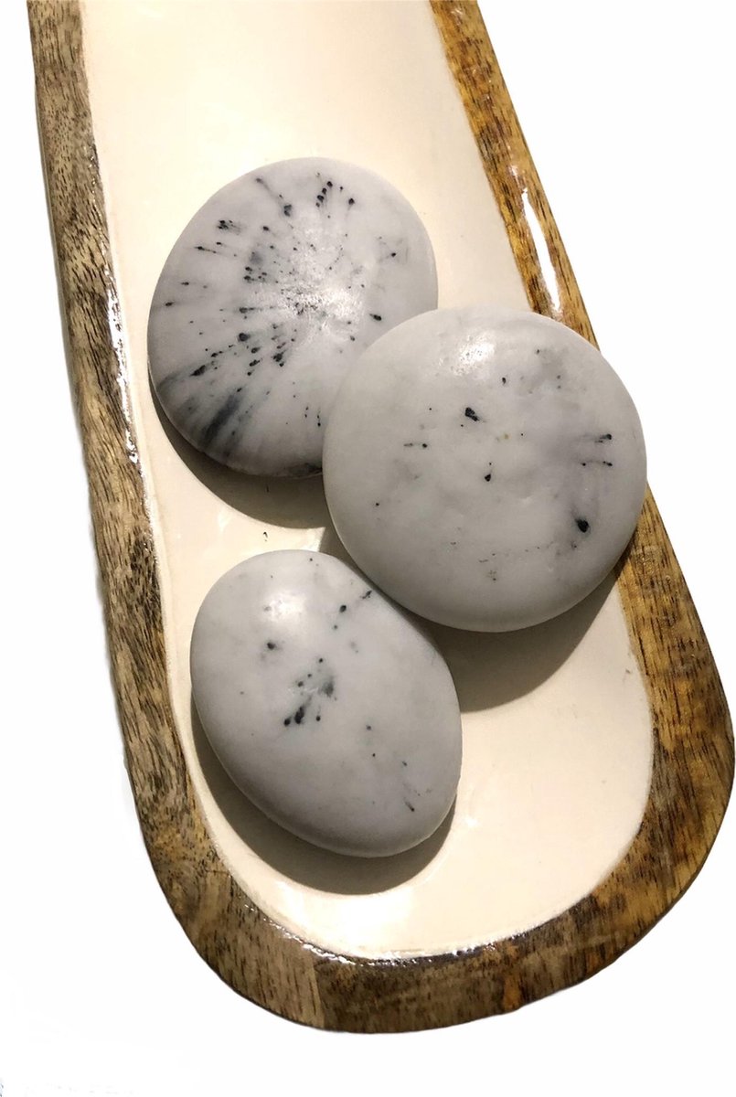 Kaylenn Balancing Stones zeep - grijs - set van 3