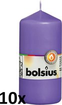 Bolsius violet stompkaarsen 120/60 (33 uur)