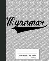 Wide Ruled Line Paper