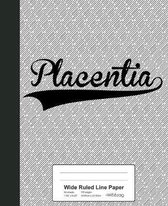 Wide Ruled Line Paper