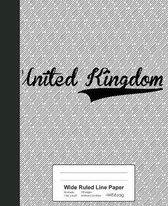 Wide Ruled Line Paper