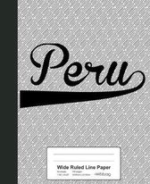 Wide Ruled Line Paper