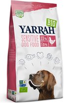 Yarrah Bio Hondenvoer Sensitive Adult Kip - Rijst 10 kg